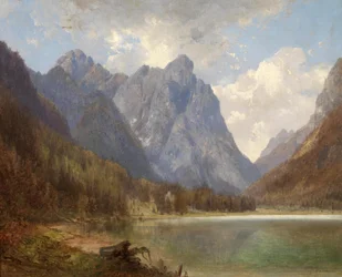 Le lac de Toblach dans la vallée de Puster